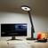 Back. Honeywell - H6 Desk Lamp 800LM Dimmable Eye-Caring Led Desk Light Touch Control Tall Desk Reading Light with Timer - Black.