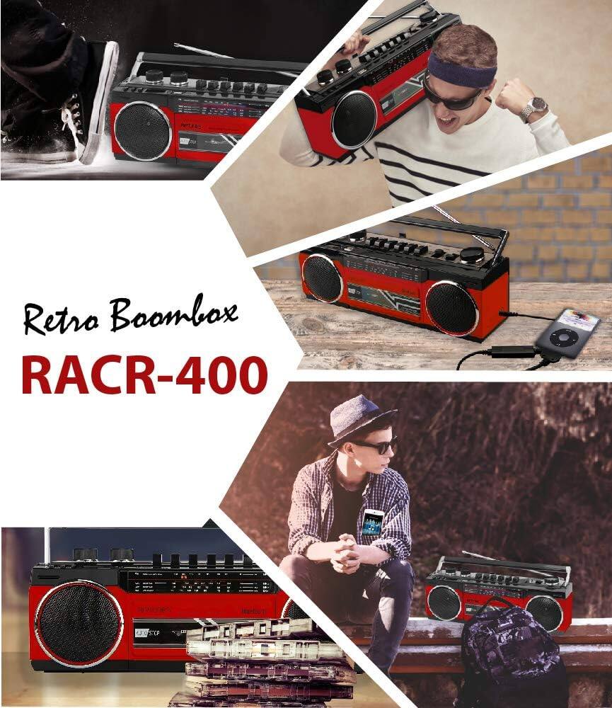 Retro Boombox  
RACR-400