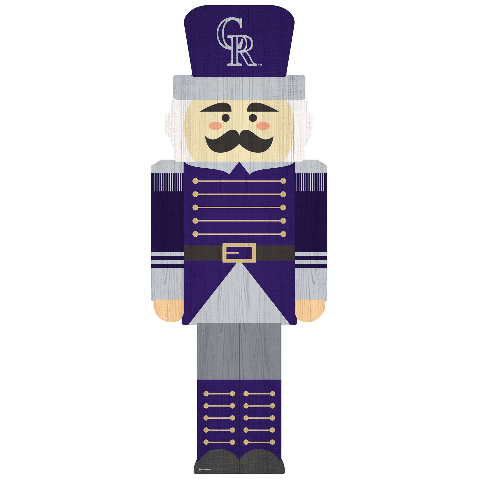 Colorado Rockies 31'' Nutcracker Leaner