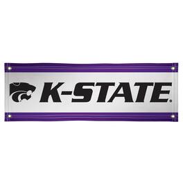 Victory Corps - Kansas State Wildcats 2' x 6' Vinyl Banner - White