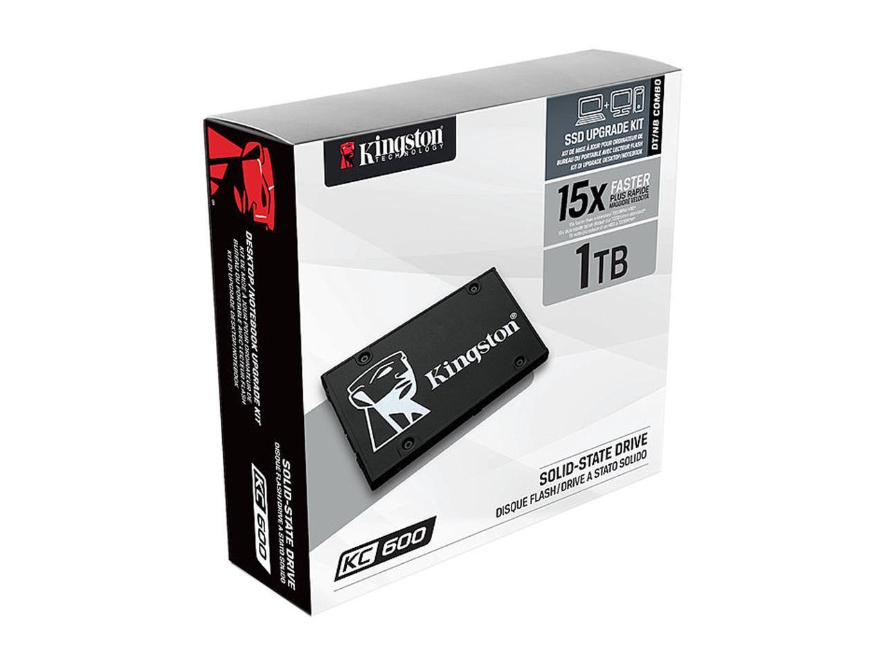 Kingston KC600 1 TB Solid State Drive 2.5