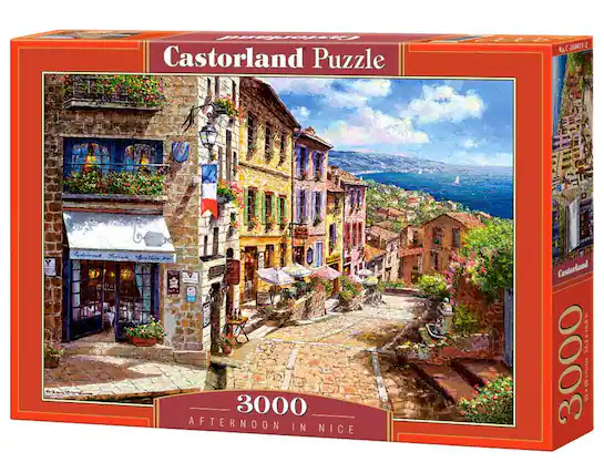 Castorland Puzzle 3000 AFTERNOON IN NICE Castorland 4E 3000 #RX nturine lo C-30071-2