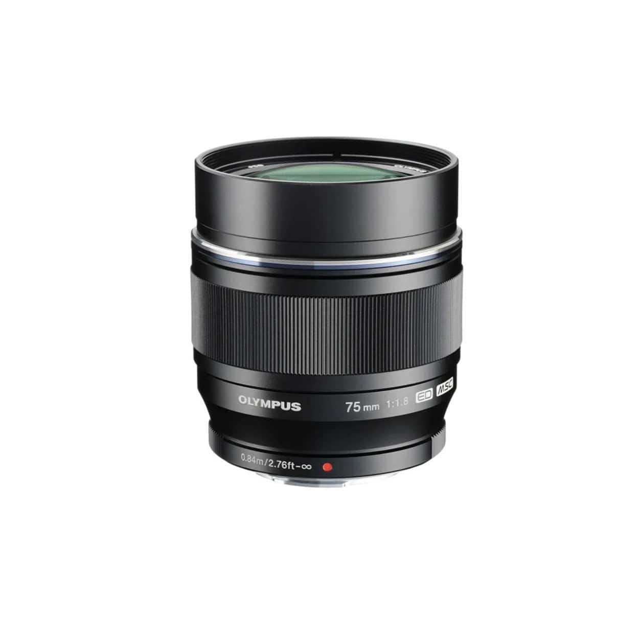 OM System - M.Zuiko Digital ED 75mm f/1.8 Lens for Micro Four Thirds Cameras