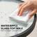 WATER RIPPLE GLASS-TOP TABLE
Spills? No problem — just a quick wipe!