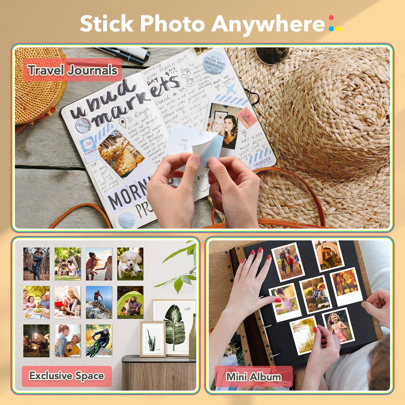 Stick Photo Anywhere

Travel Journals

Exclusive Space

Mini Album