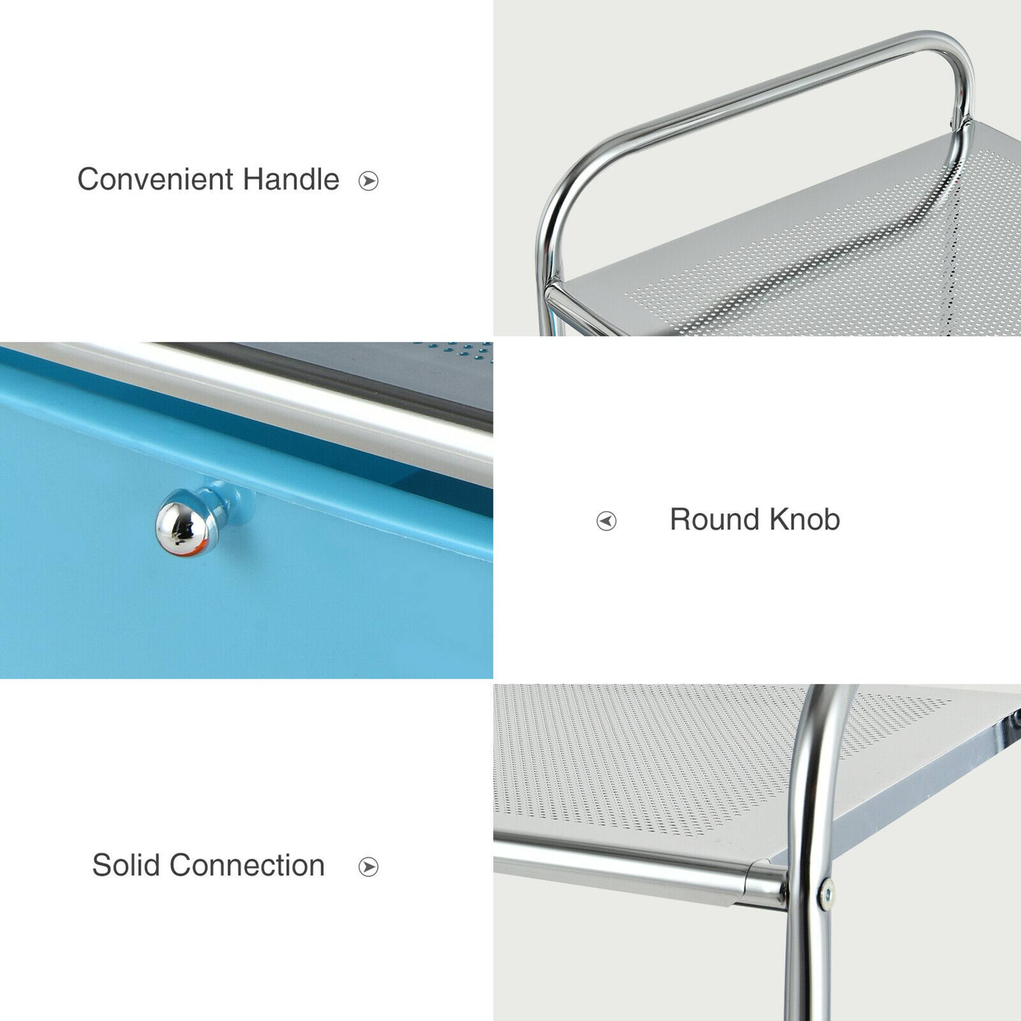 Convenient Handle  
Round Knob  
Solid Connection