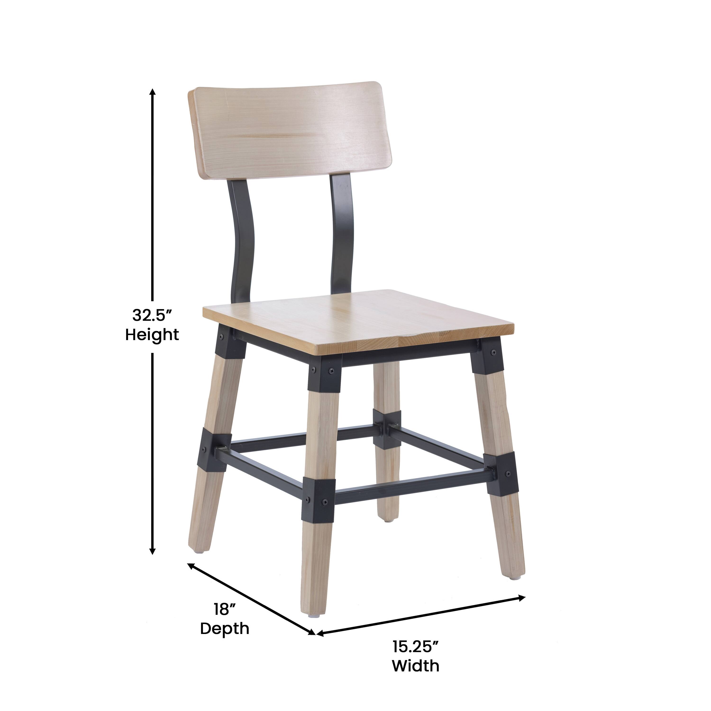 32.5" Height  
18" Depth  
15.25" Width