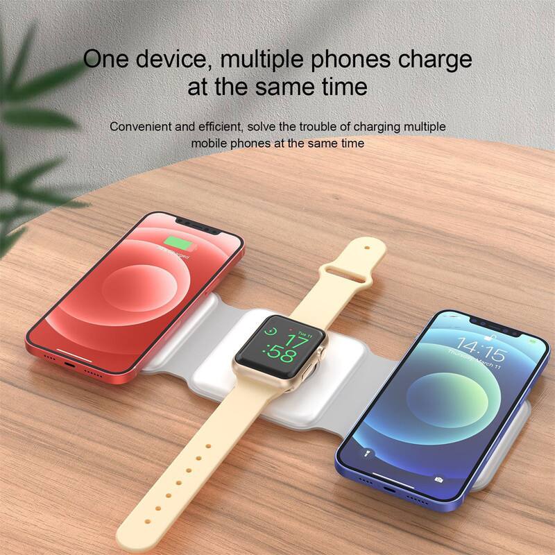 One device, multiple phones charge at the same time

Convenient and efficient, solve the trouble of charging multiple mobile phones at the same time
