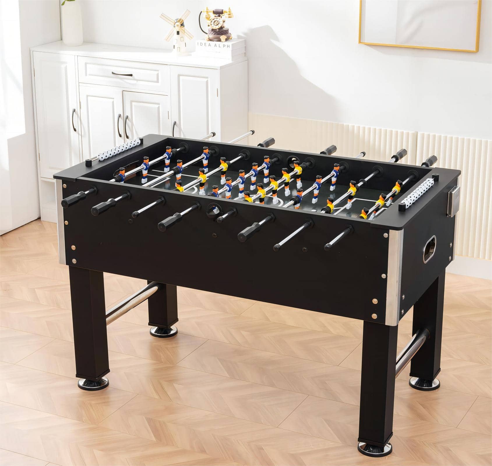 Dexmalle - Dexmalle-54" soccer table,foosball table,football table,game table, table soccer,table football - Black