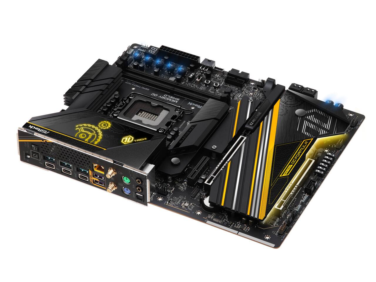 8.8 ASRock A gali SEEEFFFEER S LY PARAL OEZ Htta 30 20 MEMORY Reck I I EASE I EZRELEASE M.2 T T RICH BLAZING E OCFORMULA OC EAGTAGAN mudt