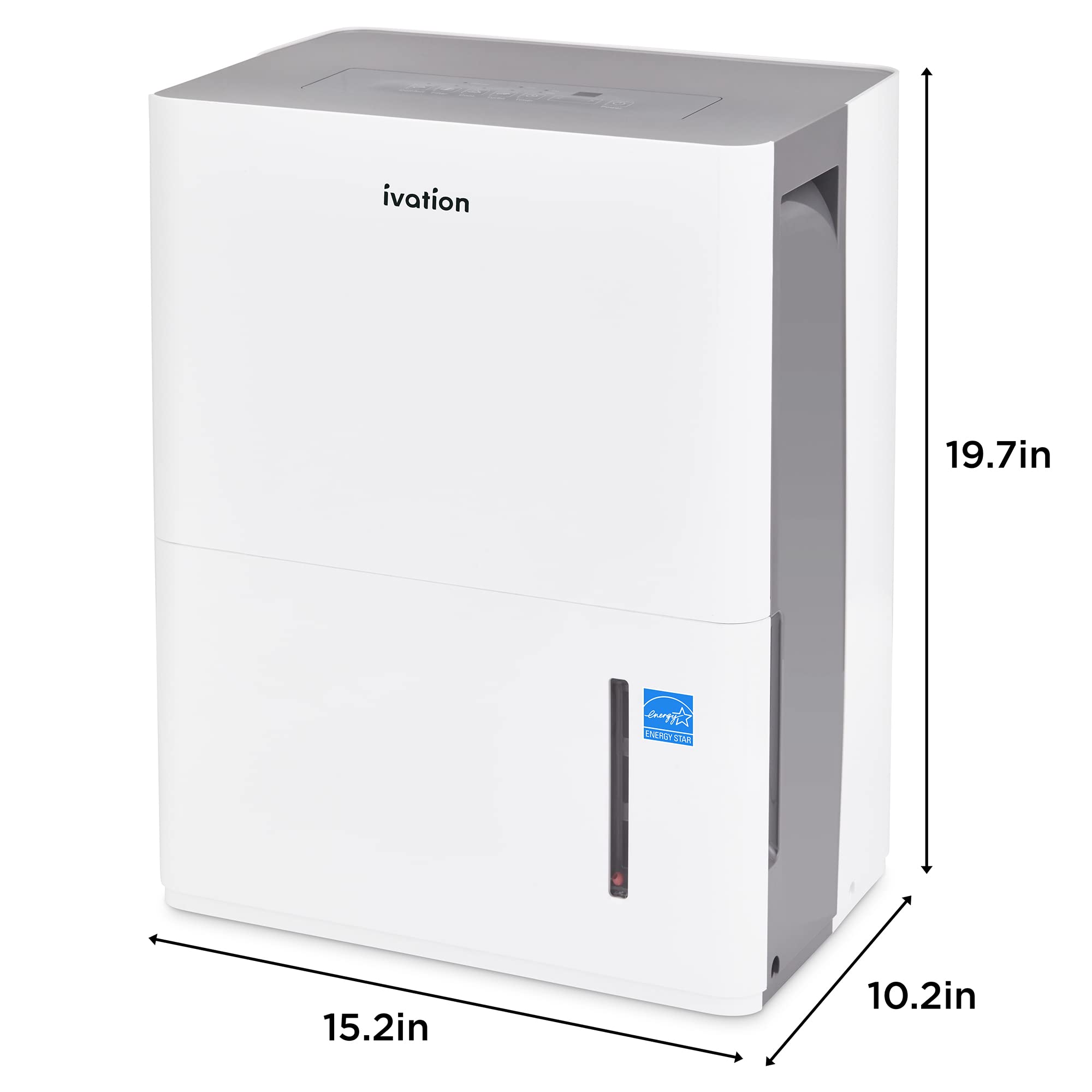 ivation 19.7in 15.2in 10.2in