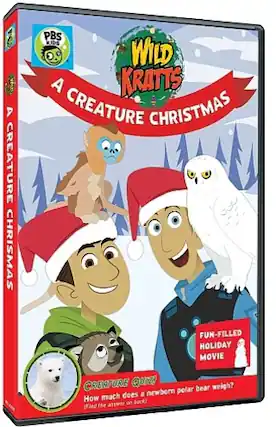 Front. Wild Kratts: Wild Kratts: A Creature Christmas - DVD.