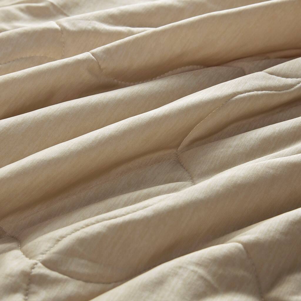 Alt View 5. Gracie Mills - Gracie Mills Brielle Down Alternative Throw - Tan.