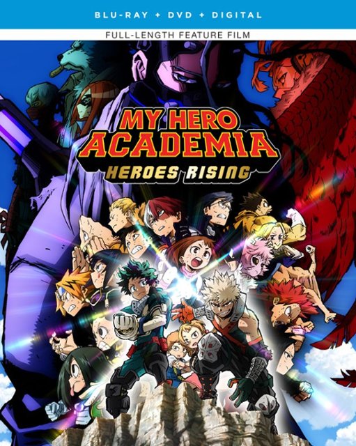 My Hero Academia: Heroes Rising (Blu-ray + DVD + Digital code +