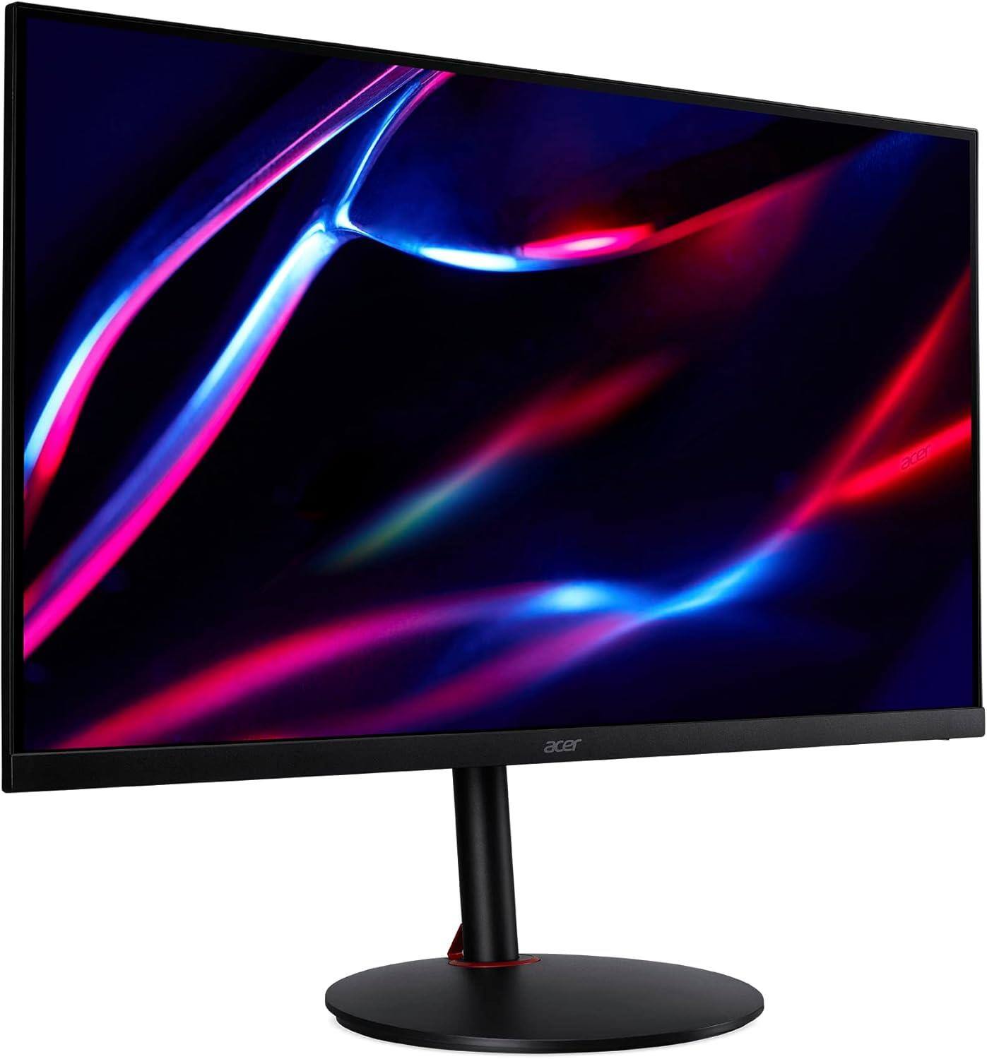 Angle. Acer - Nitro - 31.5" Monitor WQHD 2560x1440 144Hz IPS 1ms 250Nit HDMI DisplayPort | Nitro XV320QU LM | UM.JX0AA.M01 - Black.