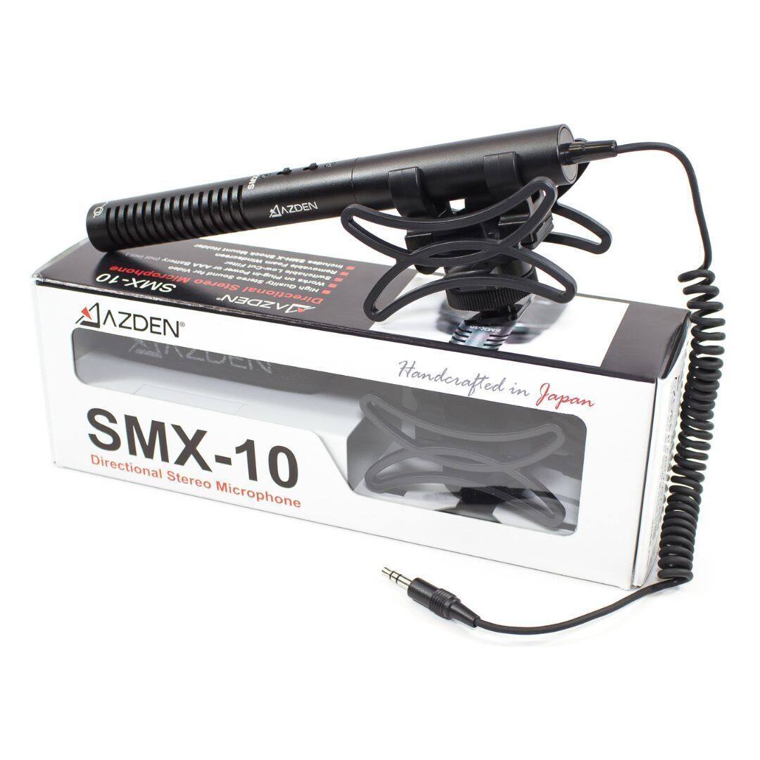AZDEN  
SMX-10  
Directional Stereo Microphone  
Handcrafted in Japan