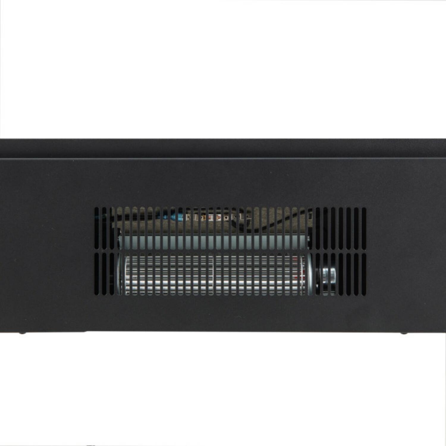 Alt View 5. LUCKY ONE - 26 Inch Freestanding/Recessed Infrared Electric Fireplace Insert with 3D Flame - Black.