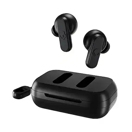 Front. DORLUKFU - Dime 2 Wireless Earbuds, Bluetooth Headphones, Noise Isolating Fit, Up to 12 Hours Battery, Microphone for iPhone.