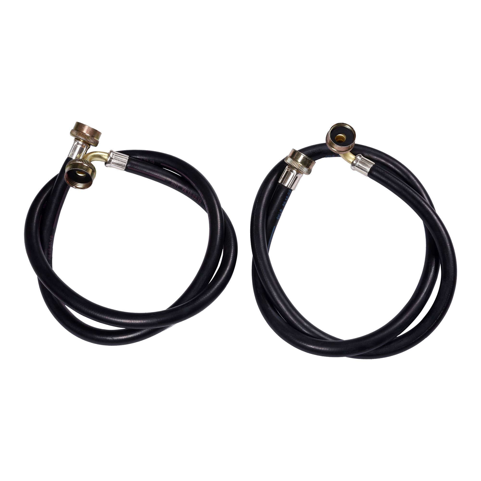 Angle. Magic Chef - 24 in. 2.7 cu. ft. Front Load Compact Washer in White - White.