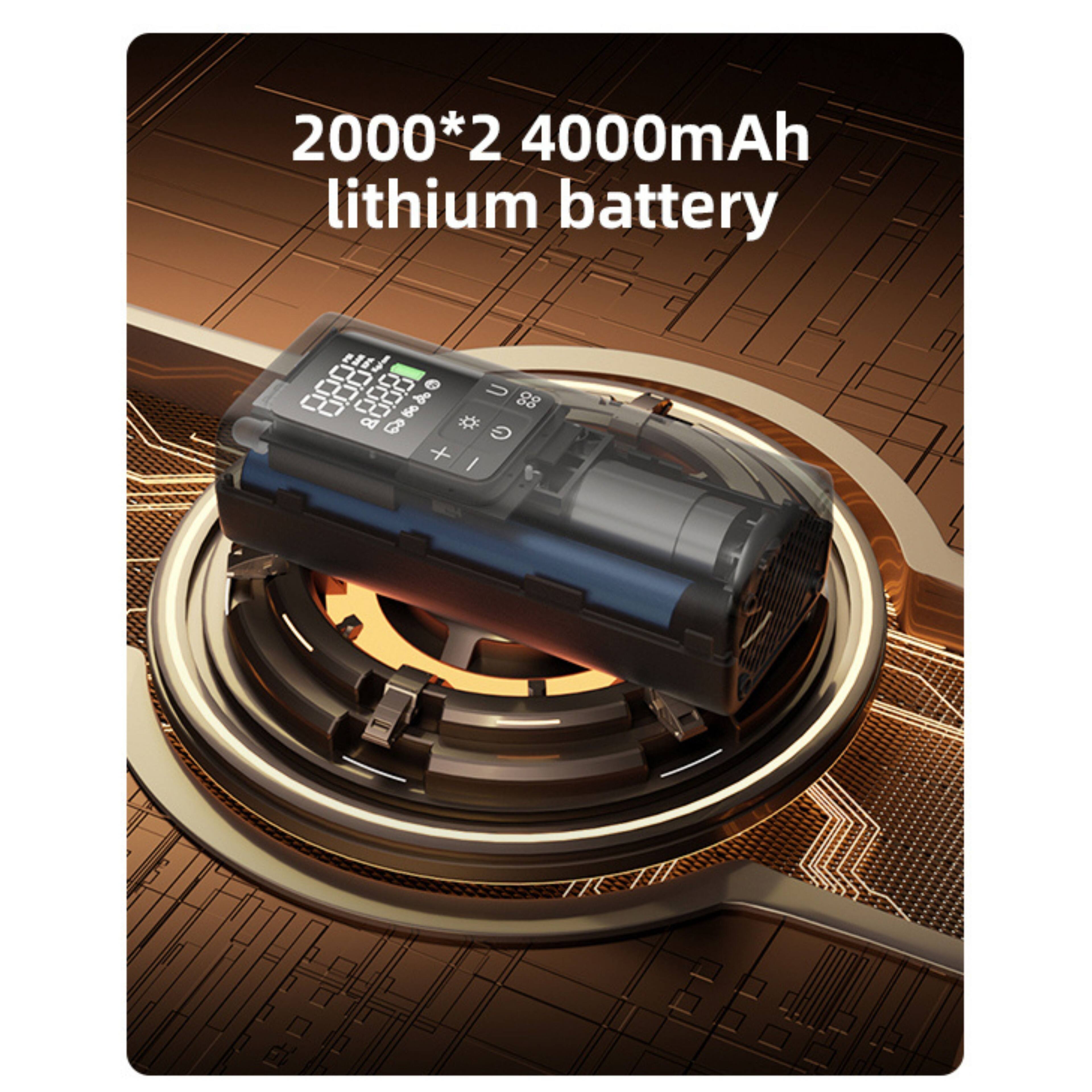 2000*2 4000mAh lithium battery