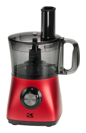 Best Buy: Kalorik 4-Cup Food Processor Red HA 33143 R