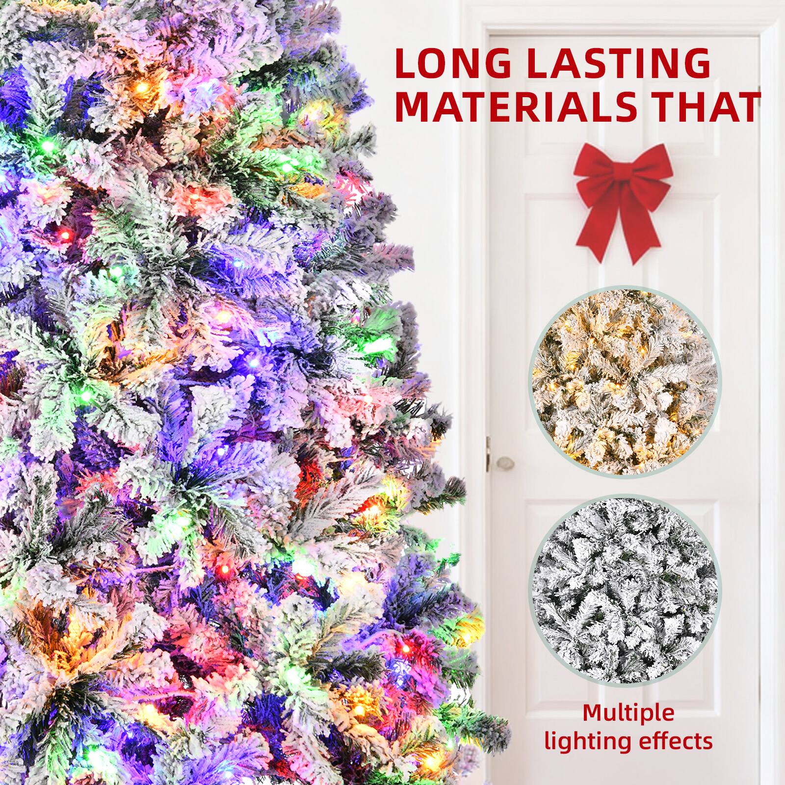 LONG LASTING MATERIALS THAT  
Multiple lighting effects