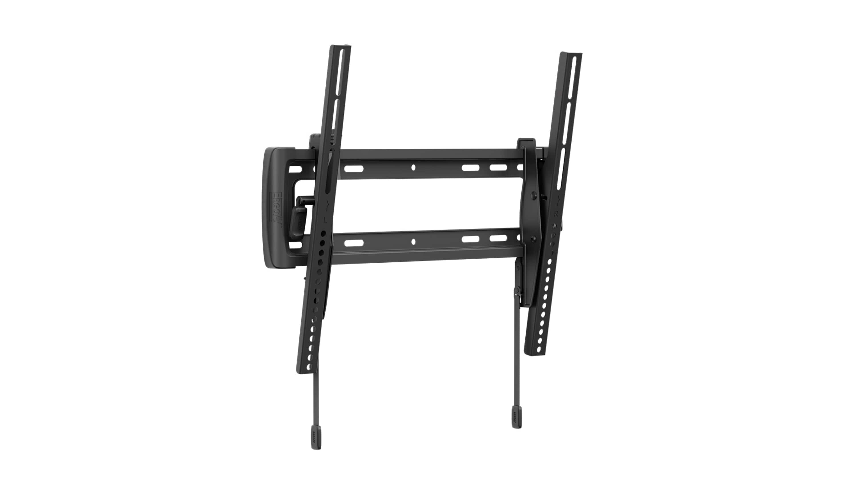 Front. ErgoAV - 32″-65″ Tilt TV Mount - Black.