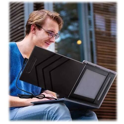 Alt View 17. SideTrak - Slide 12.5" IPS LCD FHD Monitor (USB-C) - Black.