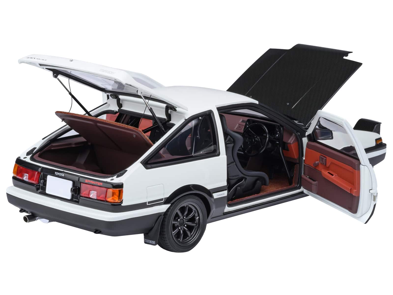 Toyota Sprinter Trueno (AE86) RHD Project D Final Ver. White w