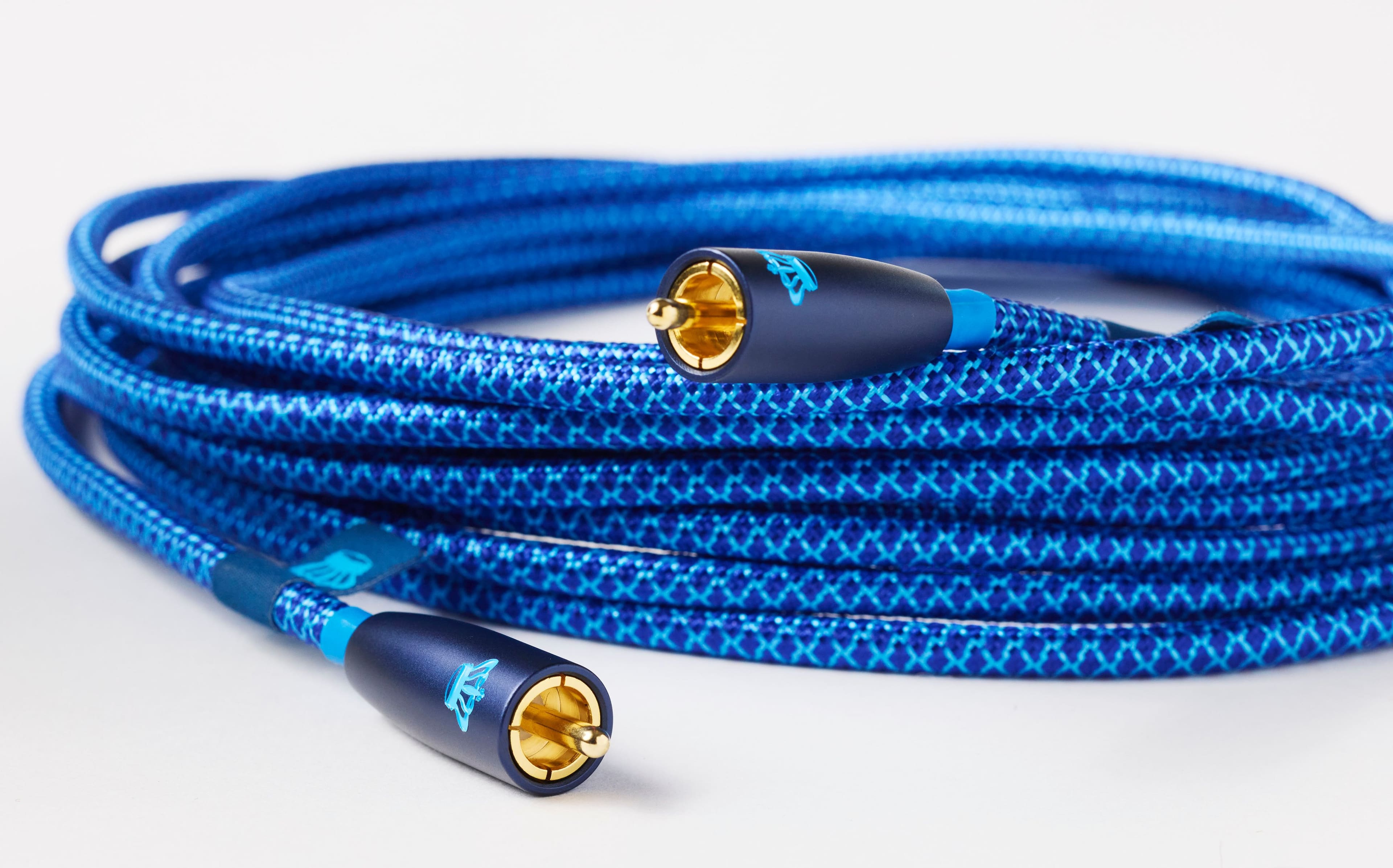 Front. REL - Commodore .1/LFE Cable, 3M - Blue.
