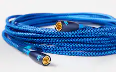 Front. REL - Commodore .1/LFE Cable, 12M - Blue.