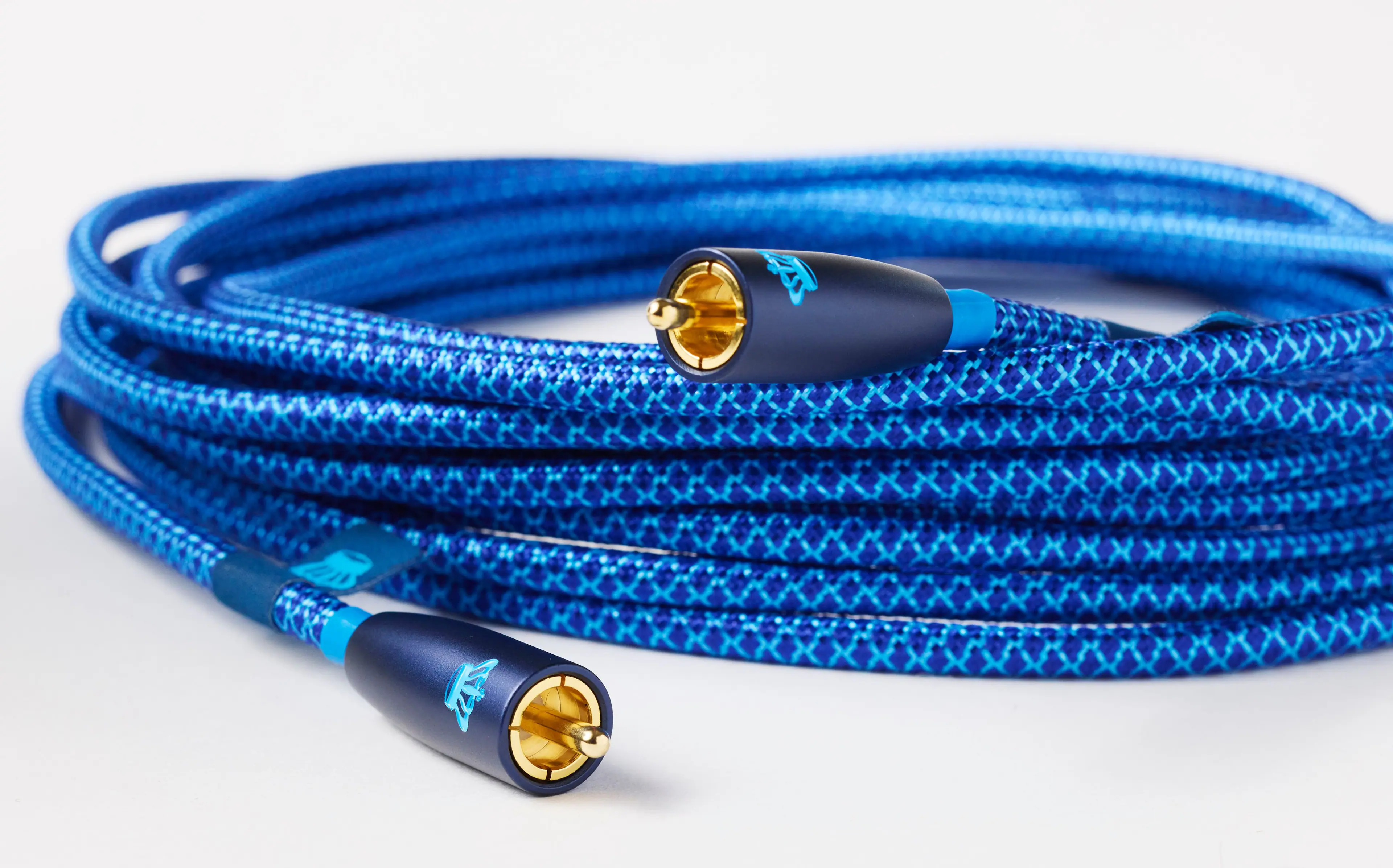 Front. REL - Commodore .1/LFE Cable, 3M - Blue.