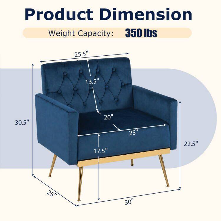 Product Dimension Weight Capacity: 350 lbs  
25.5" 13.5" 30.5" 20" 17.5" 25" 22.5" 25" 30"