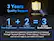 3 Years Quality Support
1 + 2 = 3
1 Year Free Replacement
2 Years Free Maintenance
3 Years Quality Support
If you have any questions, please leave us a message through "Account Service", "Order History", "Contact US" and we will reply to you within 24 hours!
