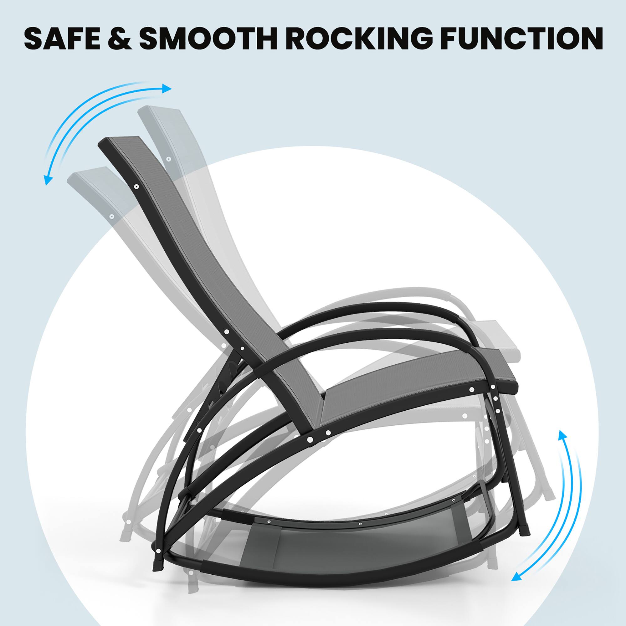 SAFE & SMOOTH ROCKING FUNCTION