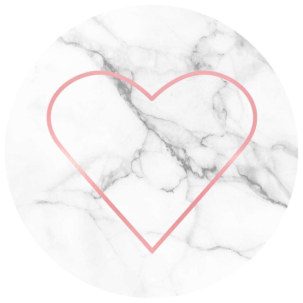 PopSockets - PopSockets: Collapsible Grip & Stand for Phones and Tablets - Stony Heart - Stony Heart Pink