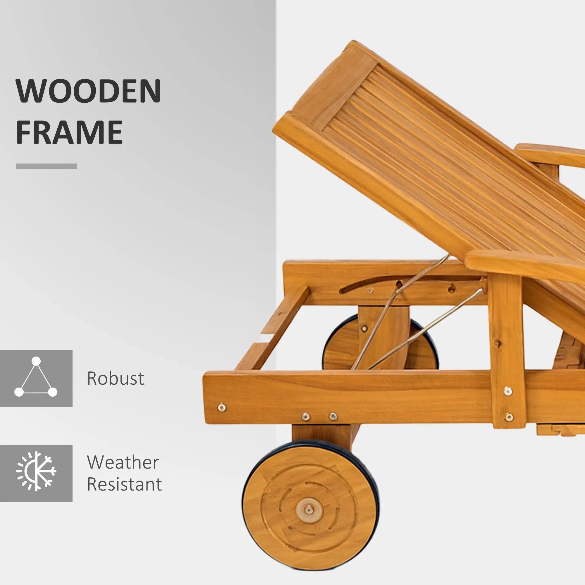 WOODEN FRAME
Robust
Weather Resistant
