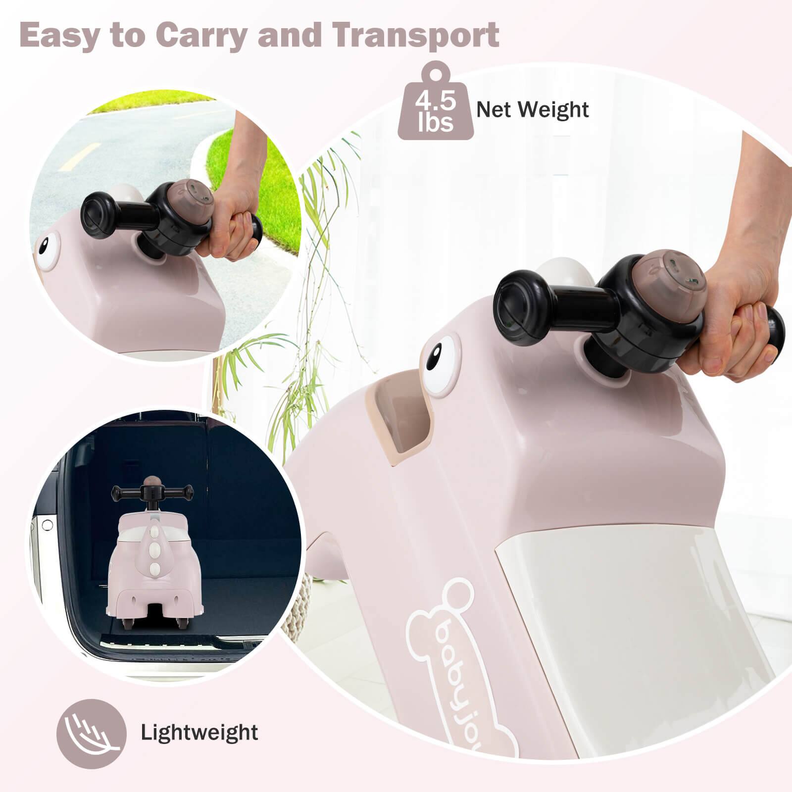 Easy to Carry and Transport

4.5 lbs Net Weight

Lightweight