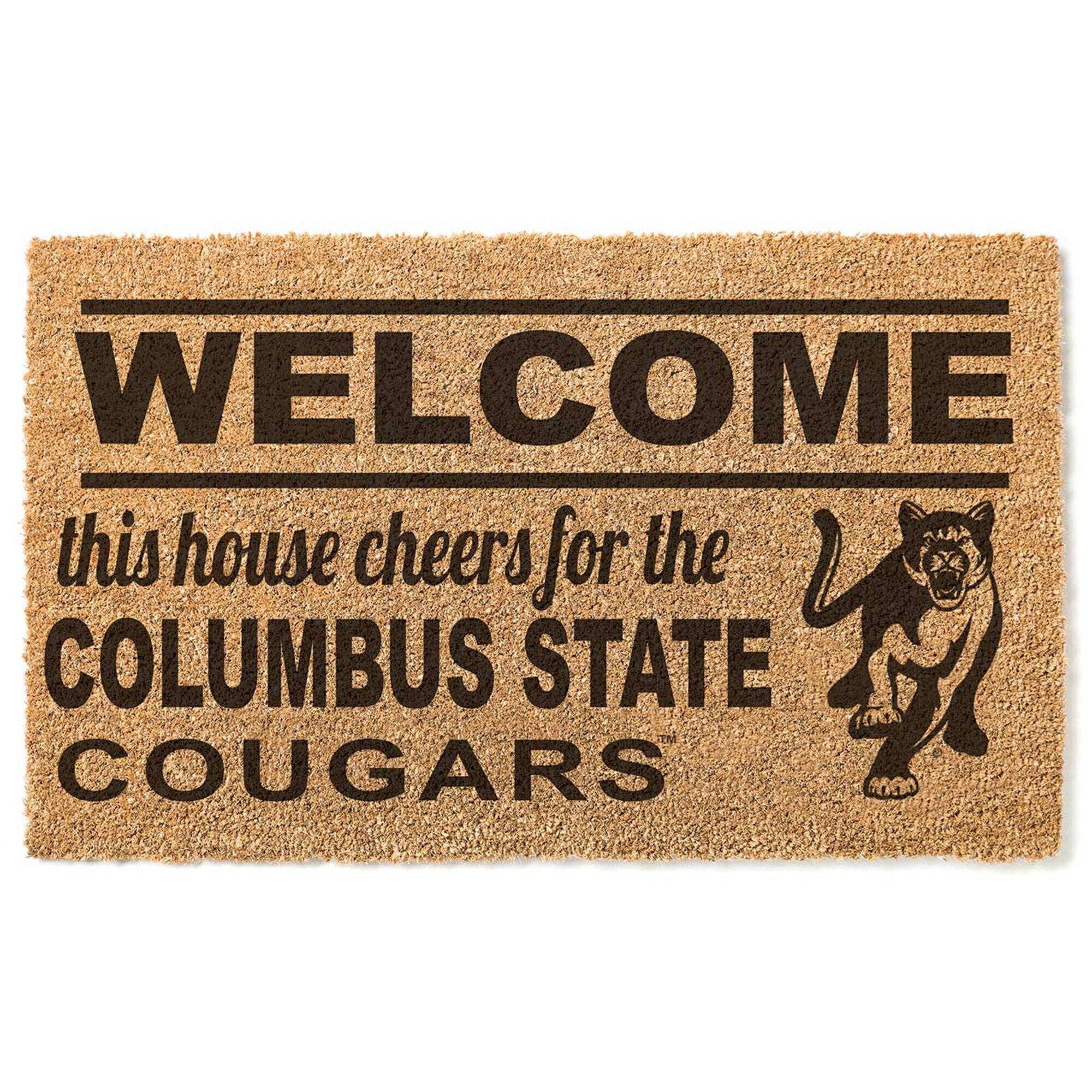 Columbus State Cougars 18" x 30" Welcome Doormat