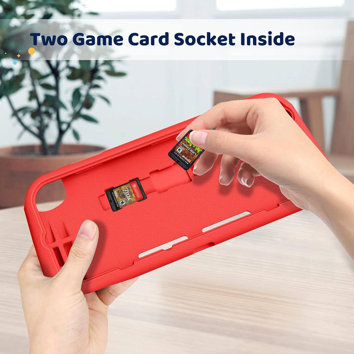 Two Game Card Socket Inside

NINECRAFT

m ZELDA