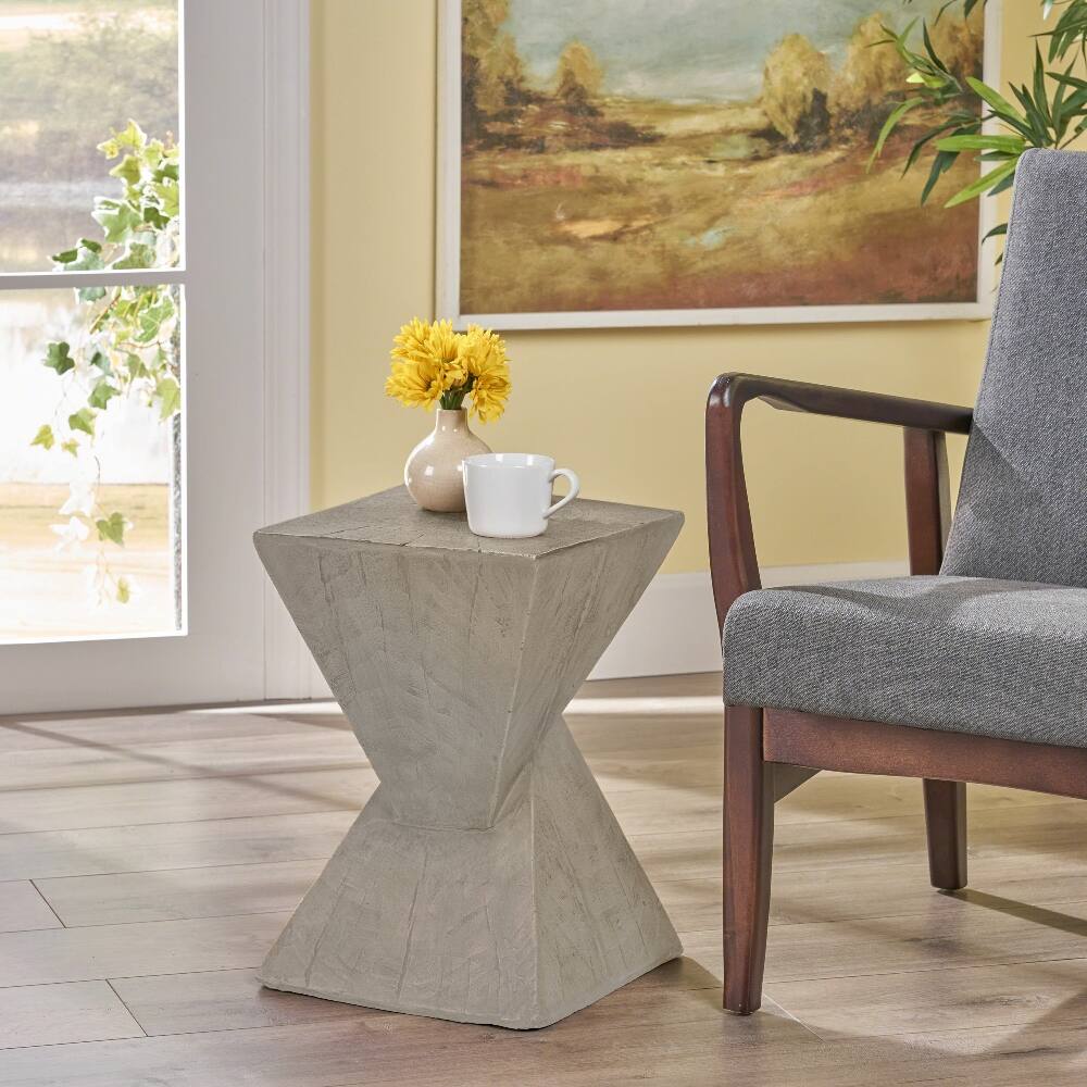 Light Gray Side Table
