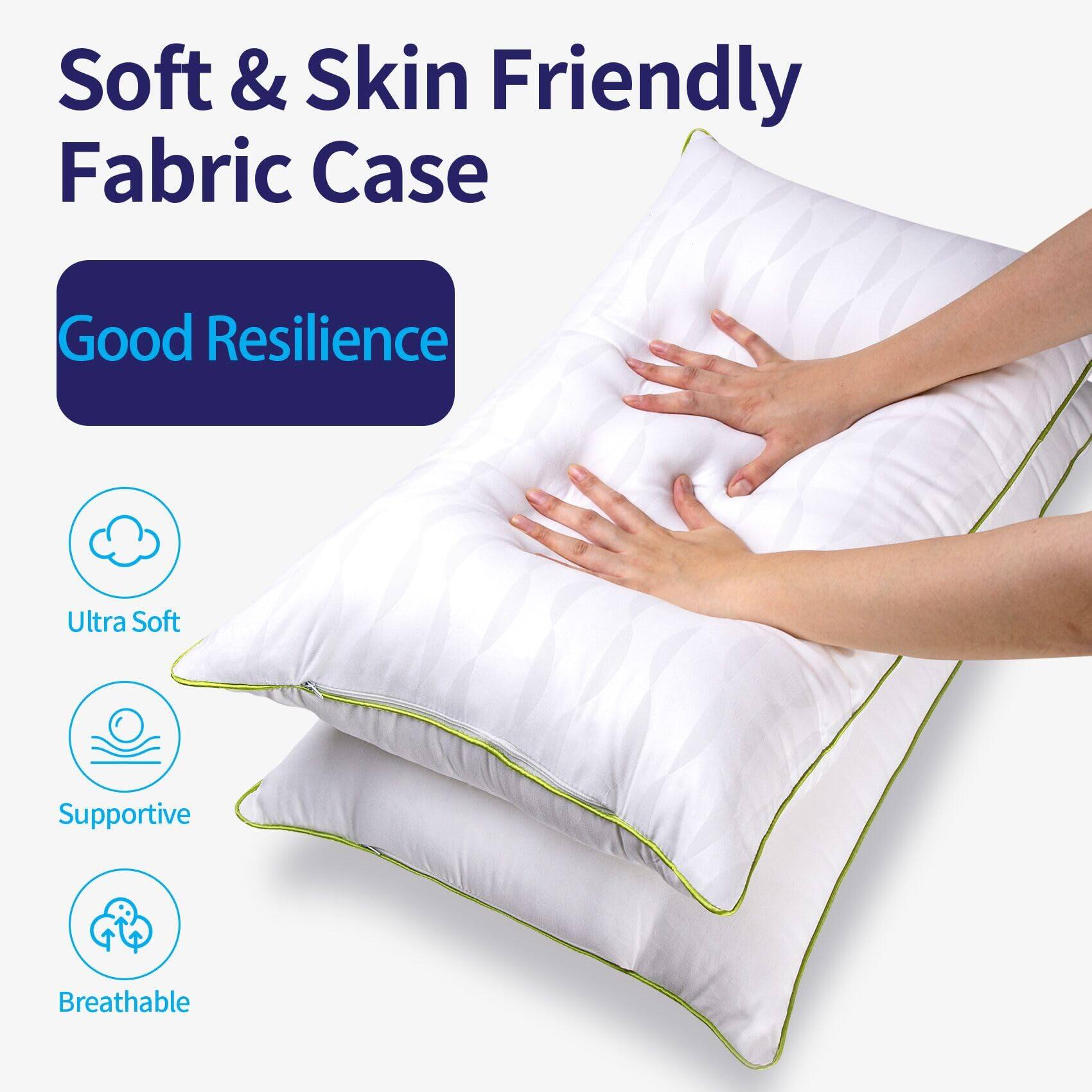 Soft & Skin Friendly Fabric Case

- Good Resilience
- Ultra Soft
- Supportive
- Breathable