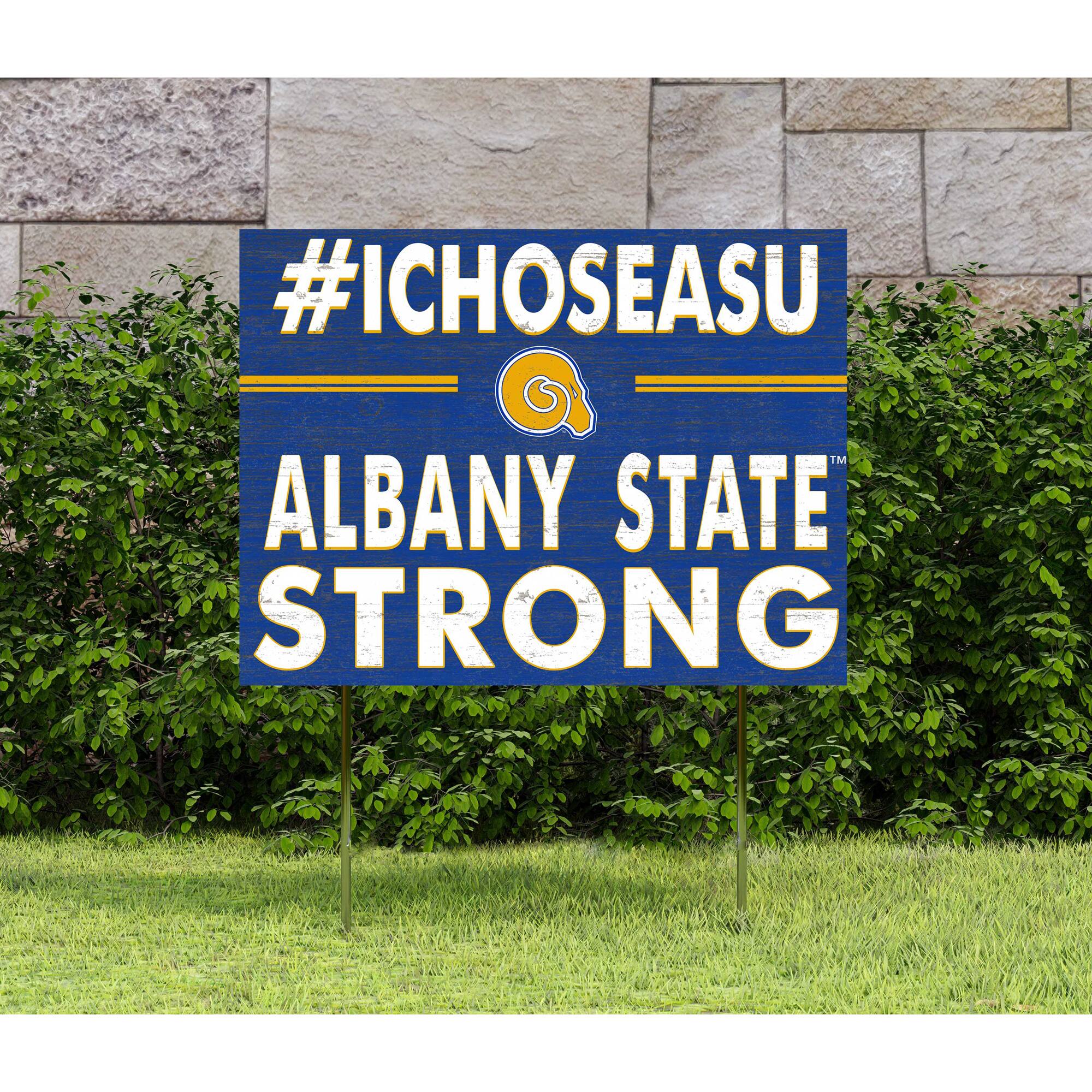 #ICHOOSEASU  
ALBANY STATE  
STRONG