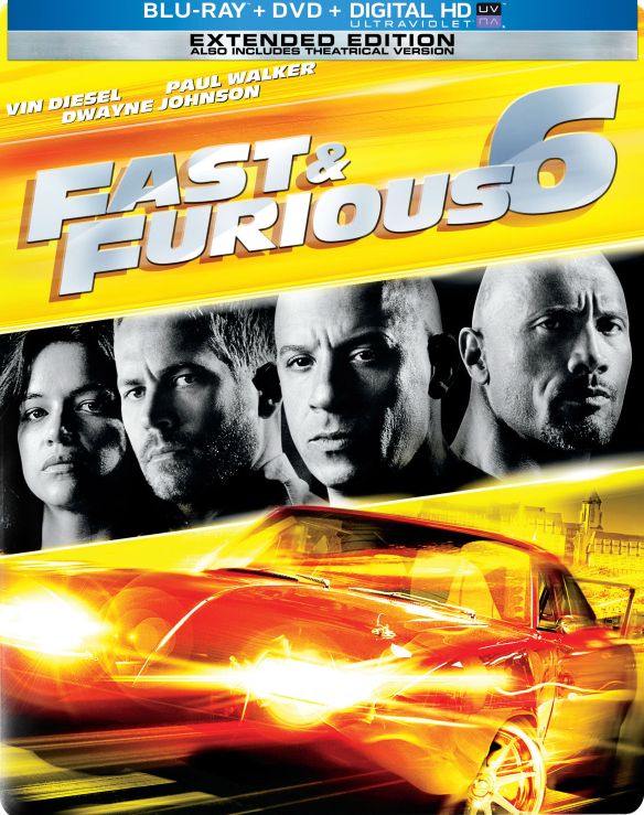  Fast &amp; Furious 6 [2 Discs] [Includes Digital Copy] [UltraViolet] [Blu-ray/DVD] [2013]