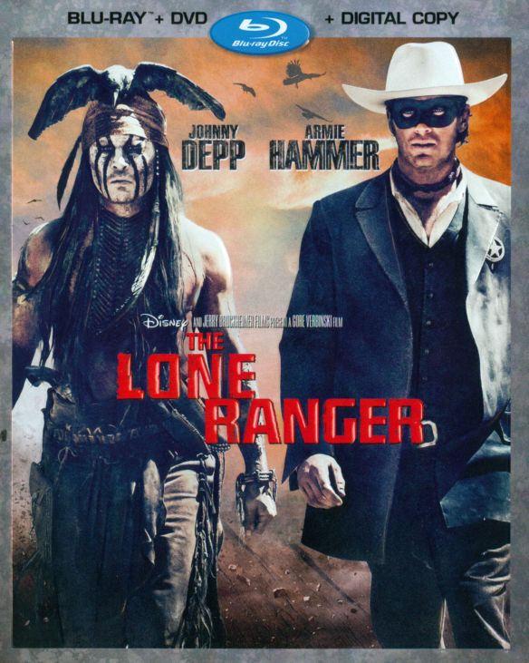  The Lone Ranger [2 Discs] [Includes Digital Copy] [Blu-ray/DVD] [2013]