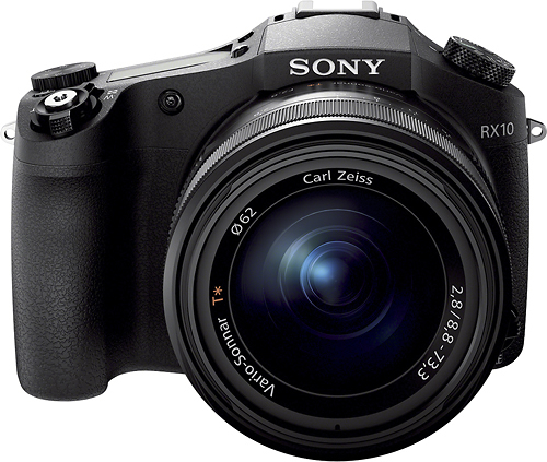 Sony - Cyber-shot DSC-RX10 20.2-Megapixel Digital Camera - Black