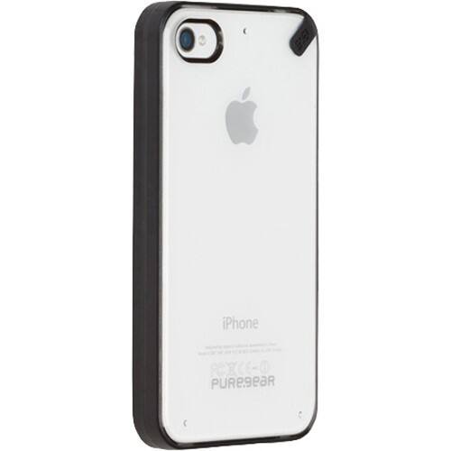 Front Standard. PureGear - Slim Shell Impact Flexible Silicone Protector Case for iPhone® 4 4S.
