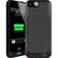 Front Standard. PowerSkin - Apple iPhone 5 Battery Case - Black.