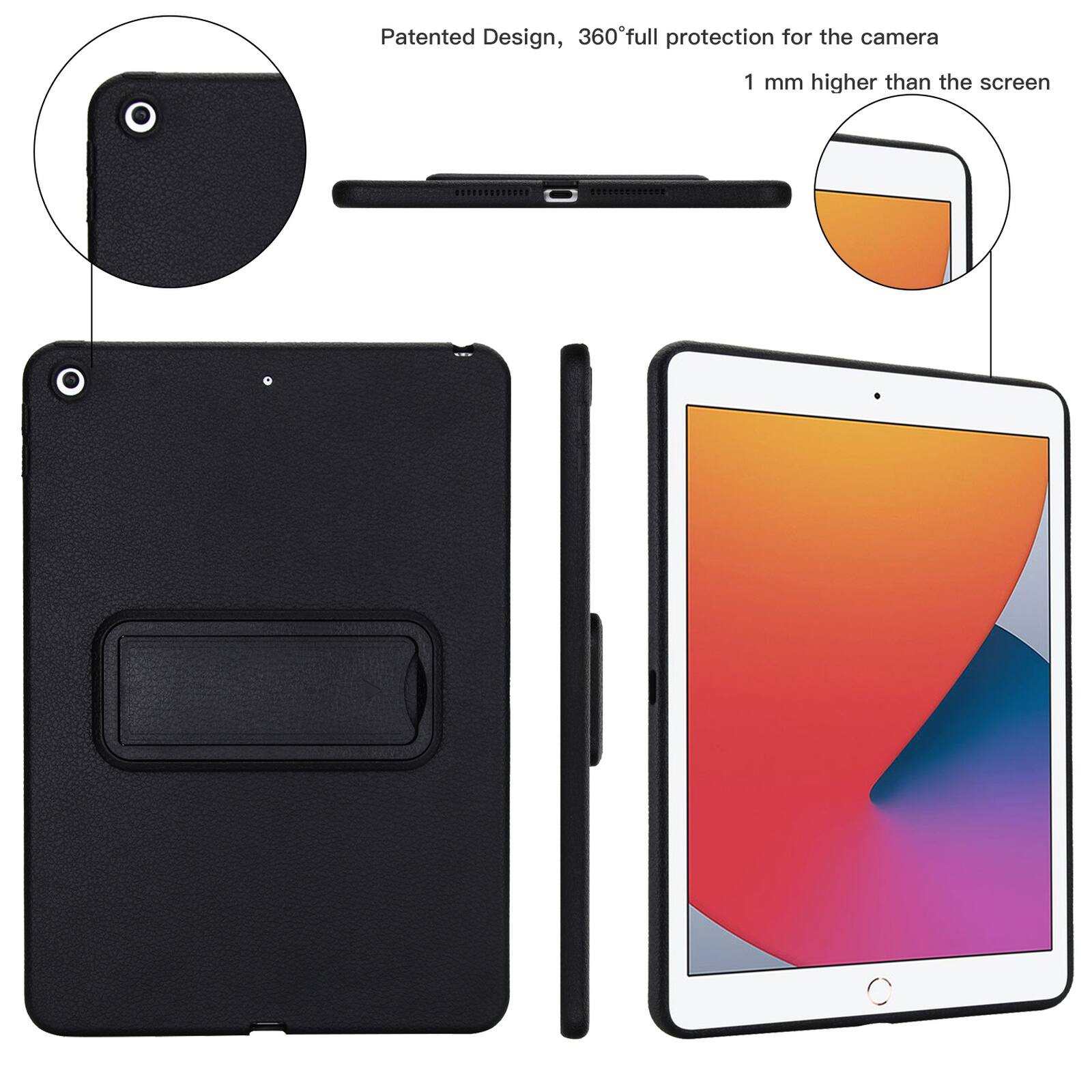 Patented Design, 360° full protection for the camera, 1 mm higher than the screen