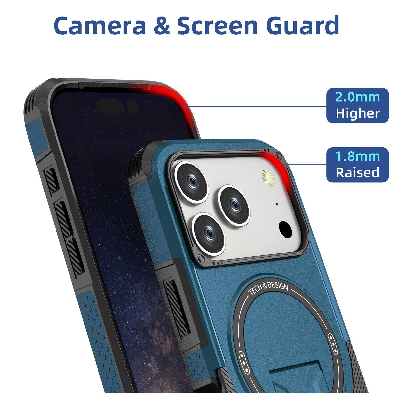 Camera & Screen Guard

2.0mm Higher

1.8mm Raised

TECH & DESIGN